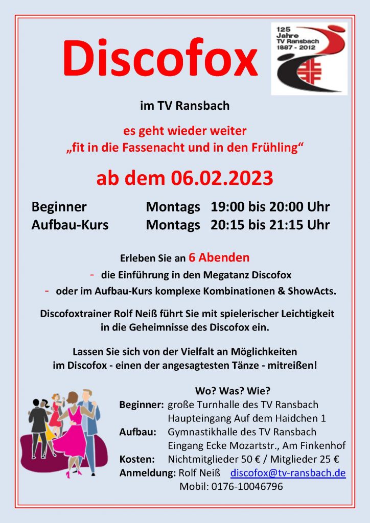 Dicofox-Kurs in Ransbach-Baumbach beim TV Ransbach