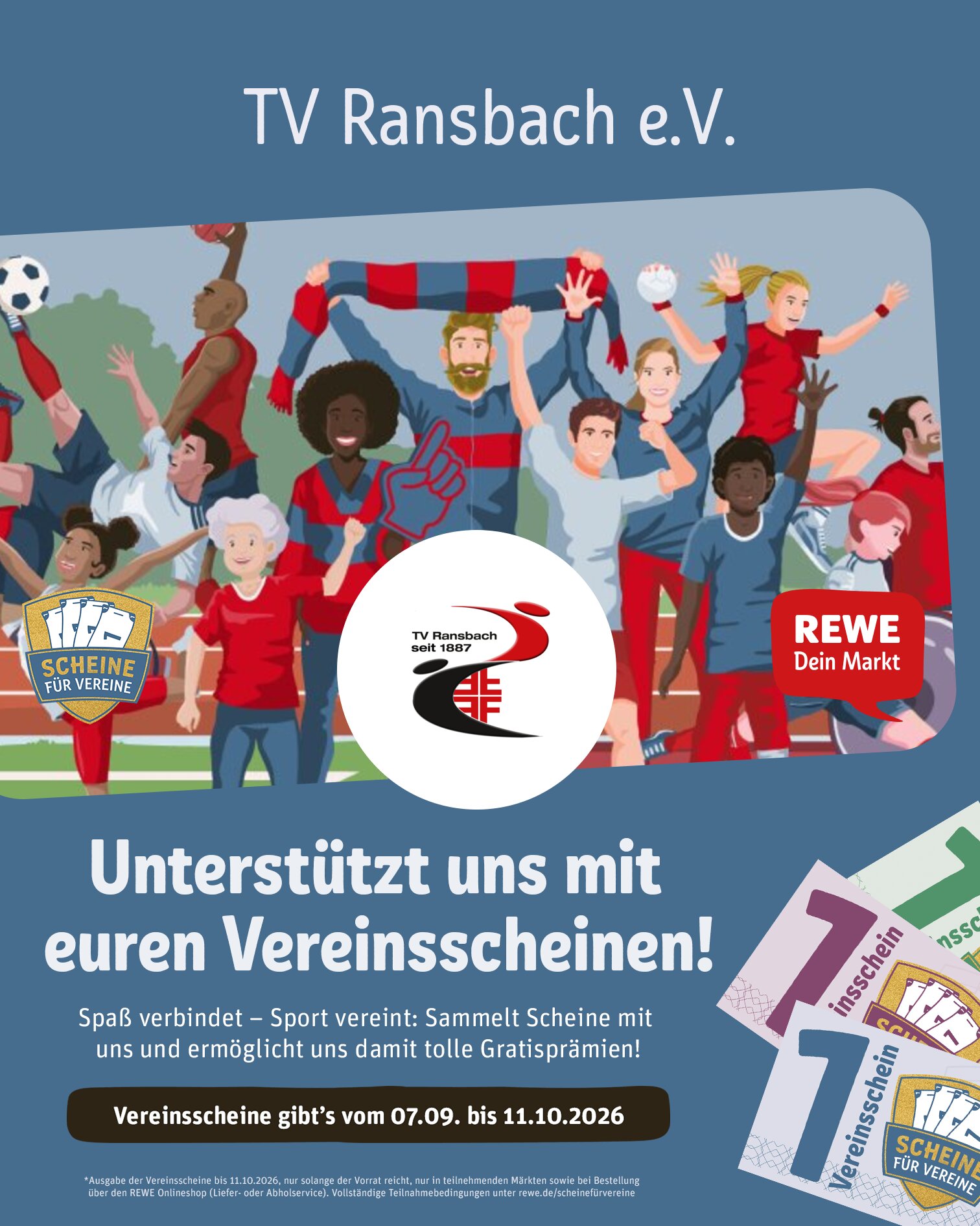 Scheine für Vereine 2026 Scheine für Vereine 2026